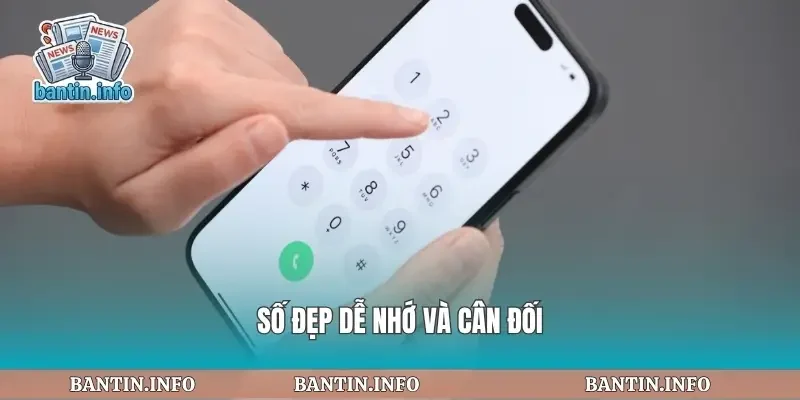 Số đẹp dễ nhớ và cân đối