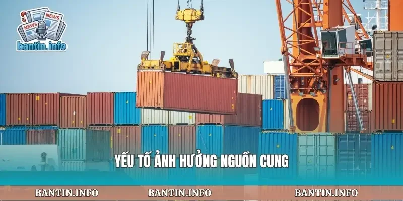 Yếu tố ảnh hưởng nguồn cung